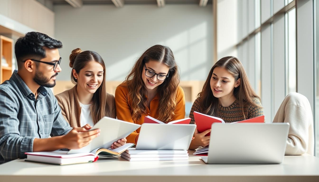 Students and educational resources in a modern learning environment