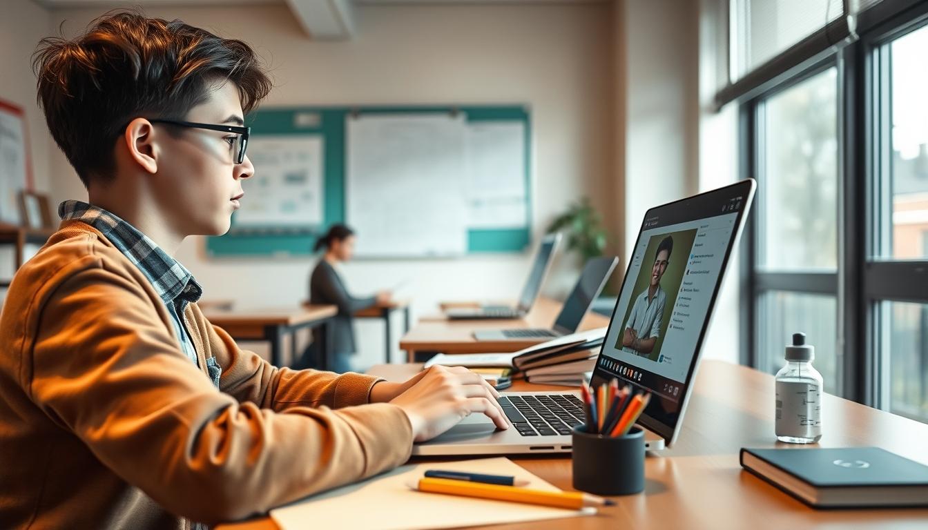 Structured study materials and learning resources on a desk